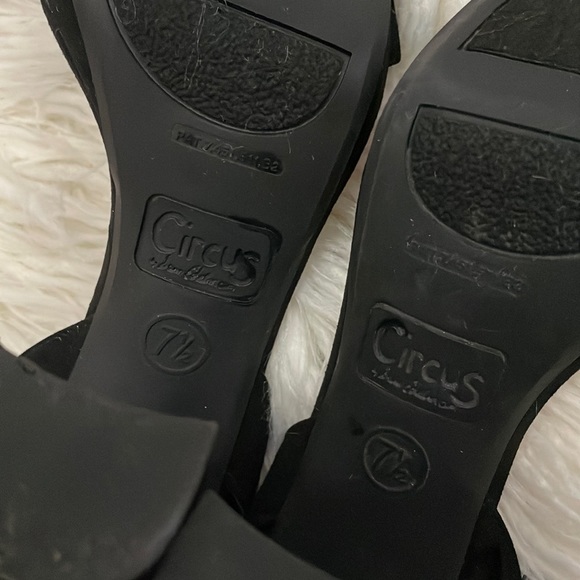 Circus By Sam Edelman Women’s Annette Ankle Strap Sandal Black Size 7.5 - Picture 8 of 14